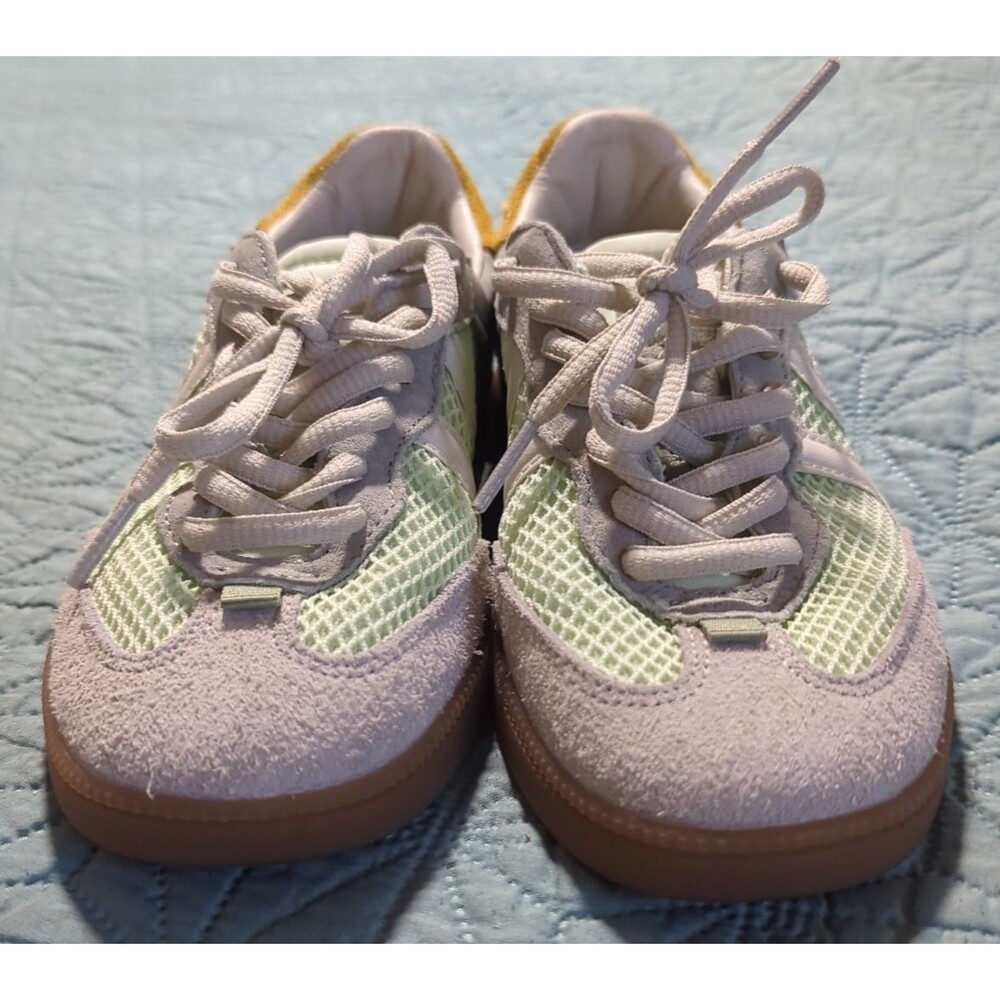 Coolway Baresi Sneakers Free People Light Green Grey Women’s Sz 6 Retro Soccer - Picture 6 of 12